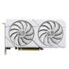 ASUS Dual GeForce RTX 4060 EVO White OC Edition 8 GB GDDR6 (SFF-klaar, PCIe 4.0, 8 GB GDDR6, DLSS 3, HDMI 2.1a, DisplayPort 1.4a, Axial-tech ventilatorontwerp, 0dB technologie,...
