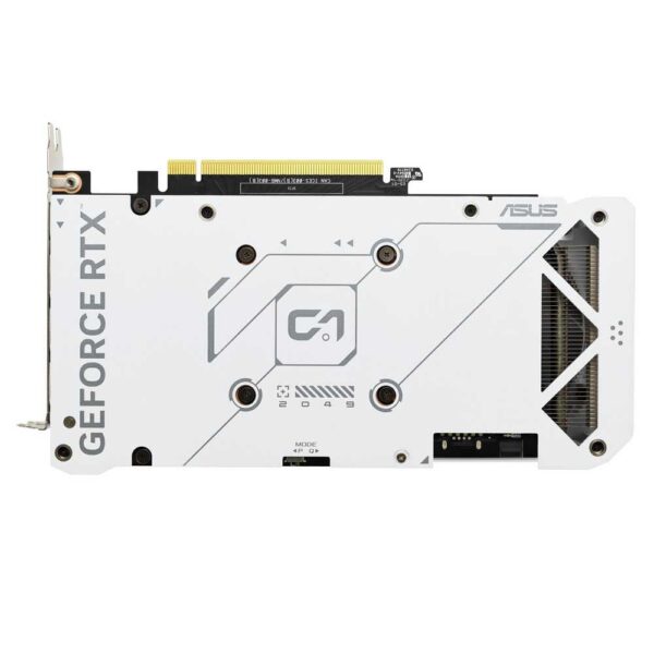 ASUS Dual GeForce RTX 4060 EVO White OC Edition 8 GB GDDR6 (SFF-klaar, PCIe 4.0, 8 GB GDDR6, DLSS 3, HDMI 2.1a, DisplayPort 1.4a, Axial-tech ventilatorontwerp, 0dB technologie,...