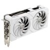 ASUS Dual GeForce RTX 4060 EVO White OC Edition 8 GB GDDR6 (SFF-klaar, PCIe 4.0, 8 GB GDDR6, DLSS 3, HDMI 2.1a, DisplayPort 1.4a, Axial-tech ventilatorontwerp, 0dB technologie,...