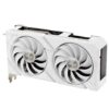 ASUS Dual GeForce RTX 4060 EVO White OC Edition 8 GB GDDR6 (SFF-klaar, PCIe 4.0, 8 GB GDDR6, DLSS 3, HDMI 2.1a, DisplayPort 1.4a, Axial-tech ventilatorontwerp, 0dB technologie,...