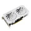 ASUS Dual GeForce RTX 4060 EVO White OC Edition 8 GB GDDR6 (SFF-klaar, PCIe 4.0, 8 GB GDDR6, DLSS 3, HDMI 2.1a, DisplayPort 1.4a, Axial-tech ventilatorontwerp, 0dB technologie,...
