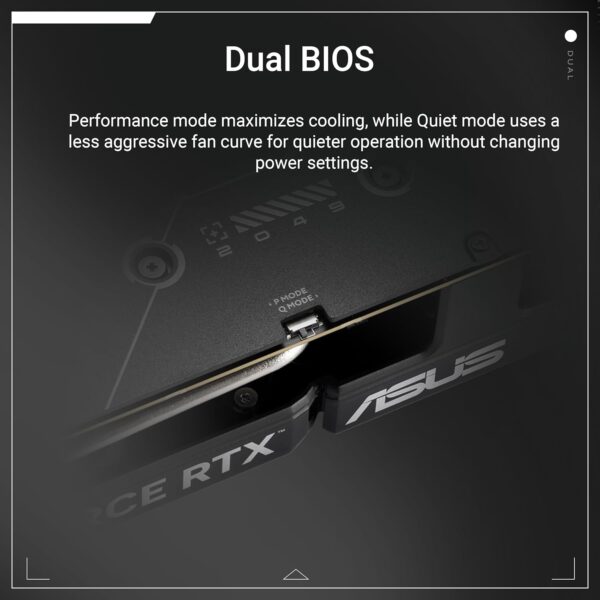 ASUS Dual GeForce RTX 5060 Ti 8 GB GDDR7 OC Edition Gaming grafische kaart (Nvidia GeForce RTX5060Ti DLSS 4, 2,5-sleuf ontwerp, PCIe 5.0, 3X DisplayPort 2.1b, 1x HDMI 2.1b, Dual...