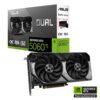 ASUS Dual GeForce RTX 5060 Ti 8 GB GDDR7 OC Edition Gaming grafische kaart (Nvidia GeForce RTX5060Ti DLSS 4, 2,5-sleuf ontwerp, PCIe 5.0, 3X DisplayPort 2.1b, 1x HDMI 2.1b, Dual...