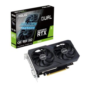 ASUS Dubbele NVIDIA GeForce RTX 3050 OC