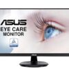ASUS Eye Care VA27EHF | 27 inch Full HD-monitor | Frameloos, trillingsvrij, blauwlichtfilter, adaptieve synchronisatie | 1 ms MPRT, 100 Hz, 16:9 IPS-paneel, 1920x1080 | HDMI, zwart
