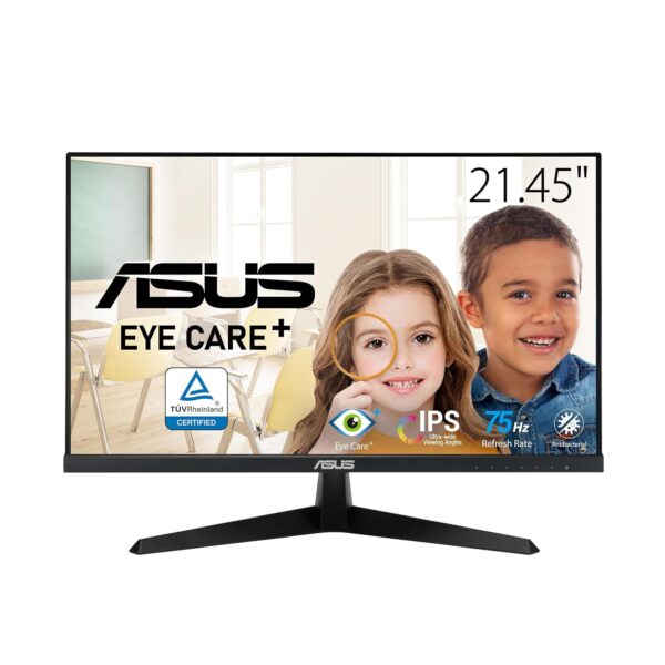 ASUS Eye Care VY249HF - 24 inch Full HD Monitor - 100 Hz, 1ms MPRT, AdaptiveSync - IPS Panel, Vesa 100x100, 16:9, 1920x1080, HDMI