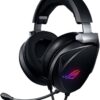 ASUS Gaming Headset ROG Theta 7.1 | Ai ruisonderdrukkende hoofdtelefoon met microfoon | ROG Home-Theatre-Grade 7.1 DAC en Aura Syn RGB-verlichting, zwart