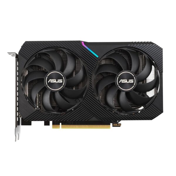 ASUS GeForce Dual RTX 3060 12 GB V2 OC Edition Gaming Grafische kaart (GDDR6 geheugen, PCIe 4.0, 1x HDMI 2.1, 3x DisplayPort 1.4a, Dual RTX3060-O12G-V2)