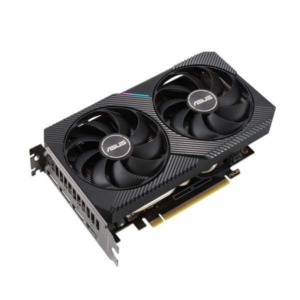 ASUS GeForce Dual RTX 3060 12 GB V2 OC Edition Gaming Grafische kaart (GDDR6 geheugen, PCIe 4.0, 1x HDMI 2.1, 3x DisplayPort 1.4a, Dual RTX3060-O12G-V2)