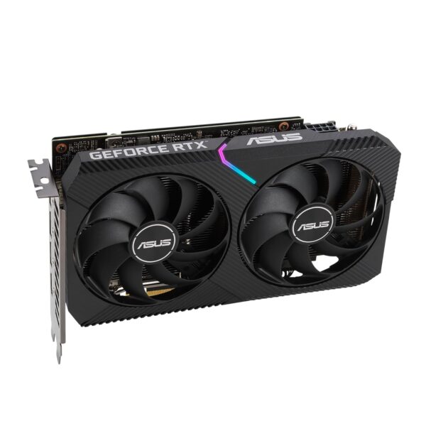 ASUS GeForce Dual RTX 3060 12 GB V2 OC Edition Gaming Grafische kaart (GDDR6 geheugen, PCIe 4.0, 1x HDMI 2.1, 3x DisplayPort 1.4a, Dual RTX3060-O12G-V2)