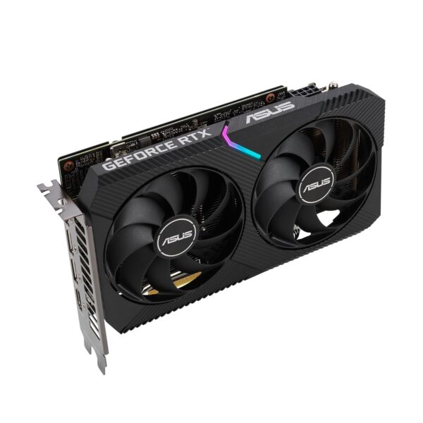 ASUS GeForce Dual RTX 3060 12 GB V2 OC Edition Gaming Grafische kaart (GDDR6 geheugen, PCIe 4.0, 1x HDMI 2.1, 3x DisplayPort 1.4a, Dual RTX3060-O12G-V2)