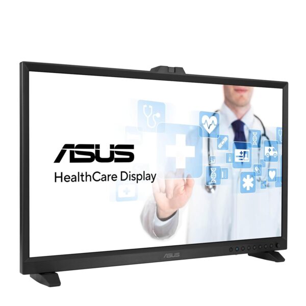 ASUS HA3281A HealthCare Monitor 32 inch (31,5), OLED, 8 MP (3840 x 2160), AGLR, Preset DICOM, gemotoriseerde kleurmeter, automatische kalibratie, JND < 10%, USB-C, HDMI, zwart