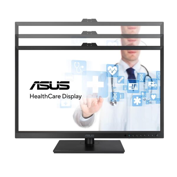 ASUS HA3281A HealthCare Monitor 32 inch (31,5), OLED, 8 MP (3840 x 2160), AGLR, Preset DICOM, gemotoriseerde kleurmeter, automatische kalibratie, JND < 10%, USB-C, HDMI, zwart