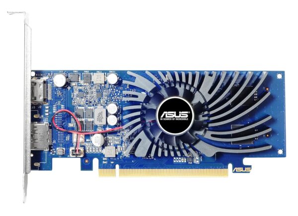 ASUS Nvidia GT1030 2GB BRK Low Profile Gaming grafische kaart (GDDR5 geheugen, PCIe 3.0,DVI, HDMI, Passief, GT1030-2G-BRK)