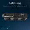 ASUS Prime GeForce RTX 5060 8GB GDDR7 Gaming Grafische kaart (Nvidia GeForce RTX5060 DLSS 4, 2.5-sleuf ontwerp, PCIe 5.0, 3X DisplayPort 2.1b, 1x HDMI 2.1b, PRIME-RTX5060-8G)