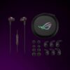 ASUS ROG Cetra True Wireless - Draadloze gaming-oordopjes met verbinding met lage latentie, ANC, tot 27 uur batterijduur dankzij de geïntegreerde oplaadcase,...
