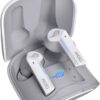 ASUS ROG Cetra True Wireless Moonlight White In-Ear Gaming hoofdtelefoon (actieve ruisonderdrukking (ANC), 27 uur batterijduur, draadloos opladen, touch-bediening, waterdicht, wit