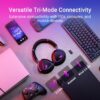 ASUS ROG Delta II Wireless Gaming Headset (BT, ROG SpeedNova 2,4 GHz, 3,5 mm, 50 mm titanium geplateerde drivers, 10 mm super Wideband Mic, 110HR batterij, DualFlow Audio, voor...