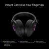 ASUS ROG Delta S USB-C gaming headset (wired, AI noise canceling, RGB lighting, compatible with PC, Nintendo Switch and Sony PlayStation 5)
