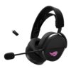 ASUS ROG Pelta Draadloze Gaming Hoofdtelefoon, 2,4 GHz en Bluetooth-verbinding, grote audio, authentiek en nauwkeurig, 50 mm titanium gecoate drivers, voor PC, Mac, PS, Switch,...