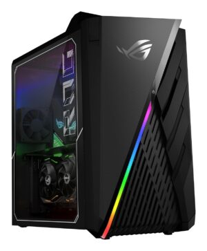 ASUS ROG Strix GA35 G35DX-SP004D Gaming Desktop (AMD Ryzen 7 5800X, 32GB RAM, 1TB + 1TB SSD, NVIDIA RTX 3080 10GB, zonder besturingssysteem), zwart