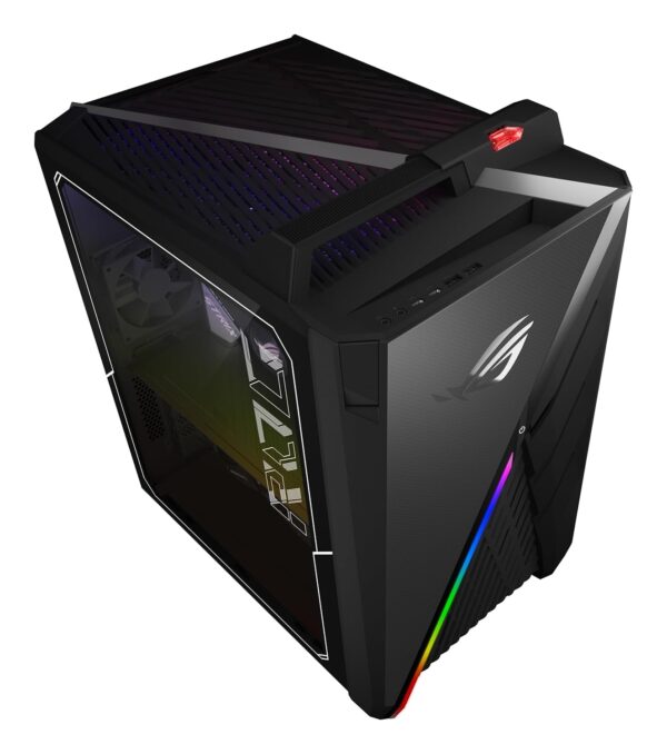 ASUS ROG Strix GA35 G35DX-SP004D Gaming Desktop (AMD Ryzen 7 5800X, 32GB RAM, 1TB + 1TB SSD, NVIDIA RTX 3080 10GB, zonder besturingssysteem), zwart