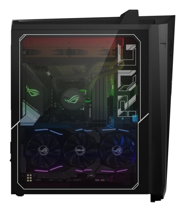 ASUS ROG Strix GA35 G35DX-SP004D Gaming Desktop (AMD Ryzen 7 5800X, 32GB RAM, 1TB + 1TB SSD, NVIDIA RTX 3080 10GB, zonder besturingssysteem), zwart