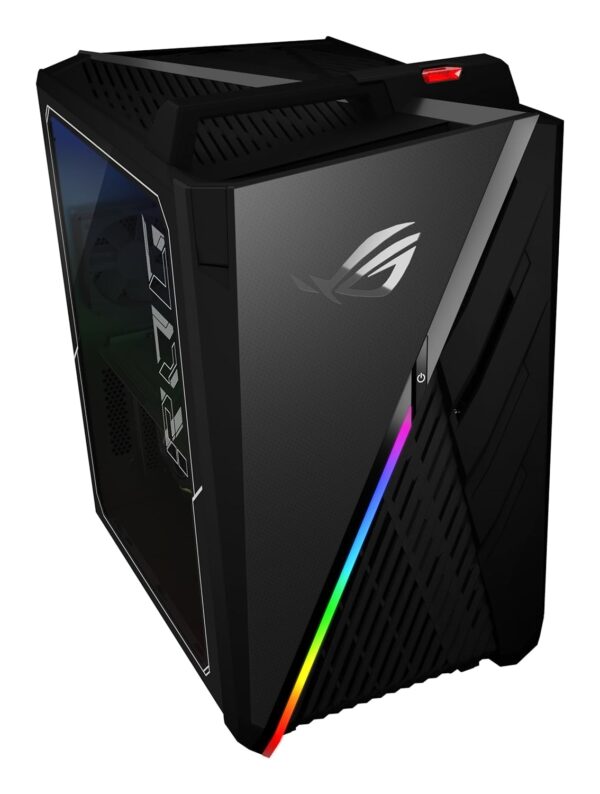 ASUS ROG Strix GA35 G35DX-SP004D Gaming Desktop (AMD Ryzen 7 5800X, 32GB RAM, 1TB + 1TB SSD, NVIDIA RTX 3080 10GB, zonder besturingssysteem), zwart