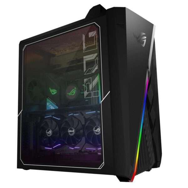 ASUS ROG Strix GA35 Gaming Desktop PC, GeForce RTX 3090, AMD Ryzen 9 5900X, 32GB DDR4 RAM, 1 TB PCIe SSD + 2 TB HDD, Dual Hot-Swap SSD-Bays, ROG Scope & Chakram, Windows 11...