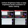 ASUS ROG Strix OLED XG27AQDMG gaming monitor ― 27-inch (26.5-inch viewable) 1440p glossy WOLED panel, 240 Hz, 0.03 ms, custom heatsink, OLED Anti-flicker, ASUS OLED Care,...