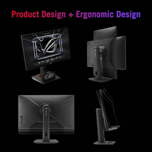 ASUS ROG Strix XG259QNS eSports Gaming Monitor — 25 inch (24.5 inch viewable) FHD (1920 x 1080), 380 Hz (OC), Fast IPS, 1 ms GTG (0.3 ms minimum), HDR