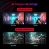 ASUS ROG Strix XG27ACS Gaming Monitor – 27-inch 2560x1440, 180Hz (Above 144Hz), 1ms (GTG), Fast IPS, Extreme Low Motion Blur Sync, USB Type-C, G-Sync compatible, tripod socket, HDR