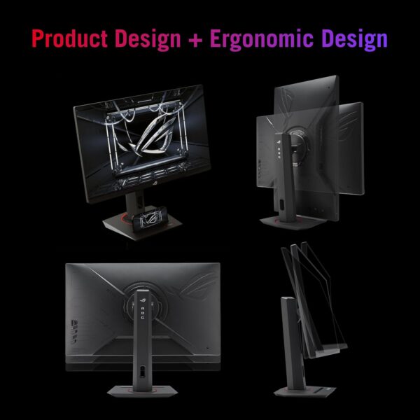 ASUS ROG Strix XG27ACS Gaming Monitor – 27-inch 2560x1440, 180Hz (Above 144Hz), 1ms (GTG), Fast IPS, Extreme Low Motion Blur Sync, USB Type-C, G-Sync compatible, tripod socket, HDR