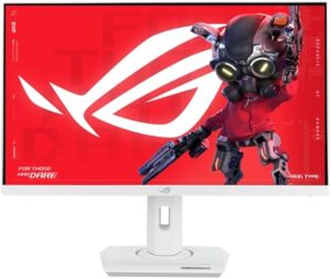 ASUS ROG Strix XG27ACS-W USB Type-C Gaming Monitor - 27" 2560x1440, 180Hz (Boven 144Hz), 1ms (GTG), Fast IPS, Extreme Low Motion Blur Sync, USB Type-C, G-Sync compatibel,...