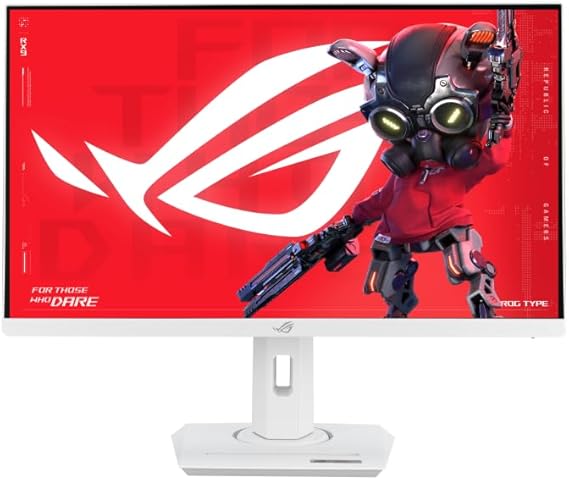 ASUS ROG Strix XG27ACS-W USB Type-C Gaming Monitor - 27" 2560x1440, 180Hz (Boven 144Hz), 1ms (GTG), Fast IPS, Extreme Low Motion Blur Sync, USB Type-C, G-Sync compatibel,...