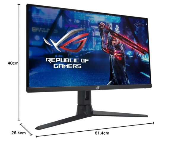 ASUS ROG Strix XG27AQMR - 27 Zoll WQHD Gaming Monitor - 300 Hz, 1ms GtG, G-Sync kompatibel & FreeSync, GameFast Input, DisplayHDR 600 - Fast IPS Panel, 16:9, 2560x1440, DP,...