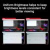 ASUS ROG Strix XG27UCDMG, 26,5" gamingmonitor, 4K Ultra HD QD-OLED (3840 x 2160), 0,03 ms (GTG), 240Hz, HDMI, USB-C en DisplayPort, Compatibel met G-SYNC, Display Widget Center,...