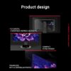 ASUS ROG Strix XG27UCDMG, 26,5" gamingmonitor, 4K Ultra HD QD-OLED (3840 x 2160), 0,03 ms (GTG), 240Hz, HDMI, USB-C en DisplayPort, Compatibel met G-SYNC, Display Widget Center,...