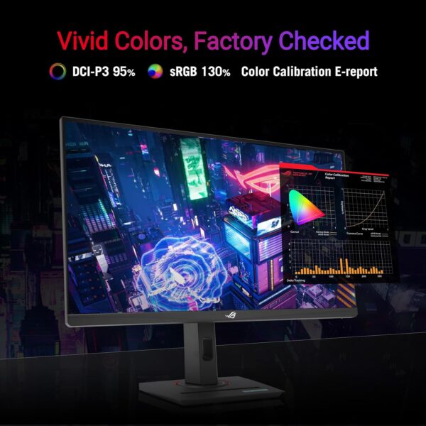 ASUS ROG Strix XG27UCS USB Type-C Gaming Monitor – 27-inch 4K UHD (3840x2160), 160Hz (Above 144Hz), 1ms (GTG), Fast IPS, Extreme Low Motion Blur Sync, USB Type-C, G-Sync...