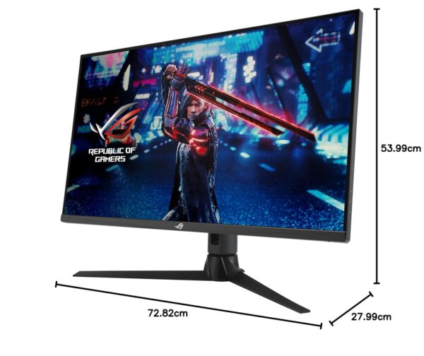 ASUS ROG Strix XG32AQ - 32 Zoll WQHD Gaming Monitor - 175 Hz, 1ms GtG, Freesync Premium Pro & G-Sync, DisplayHDR 600 - Fast IPS Panel, 16:9, 2560x1440