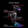 ASUS ROG Swift OLED PG27AQDM - 27 Zoll WQHD Gaming Monitor - 240 Hz, 0.03ms GtG, G-Sync, FreeSync, GameFast Input, HDR 10-10-bit OLED Panel, 16:9, 2560x1440