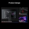ASUS ROG Swift OLED PG27AQDP gaming monitor - 27" WOLED, 480Hz, 0,03ms, G-SYNC® compatibel, aangepaste heatsink, ASUS OLED Care+, AI Assistant, uniforme helderheid, 99% DCI-P3...