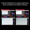 ASUS ROG Swift OLED PG34WCDM 34" Gaming Monitor (33,9 inch zichtbaar, 3440 x 1440, 800R gebogen OLED-paneel, 240Hz, 0,03 ms (GTG) responstijd, G-SYNC-compatibel, aangepaste...