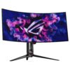ASUS ROG Swift OLED PG34WCDM 34" Gaming Monitor (33,9 inch zichtbaar, 3440 x 1440, 800R gebogen OLED-paneel, 240Hz, 0,03 ms (GTG) responstijd, G-SYNC-compatibel, aangepaste...