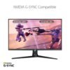 ASUS ROG XG32UQ - Ecran PC Gaming Esport 32" 4K - Dalle IPS - 160Hz - 1ms - 3840 x 2160-600 CD/m² - 2X HDMI 2.1, Display Port & 2X USB - Nvidia G-Sync - AMD FreeSync Premium Pro...