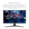 ASUS ROG XG32UQ - Ecran PC Gaming Esport 32" 4K - Dalle IPS - 160Hz - 1ms - 3840 x 2160-600 CD/m² - 2X HDMI 2.1, Display Port & 2X USB - Nvidia G-Sync - AMD FreeSync Premium Pro...