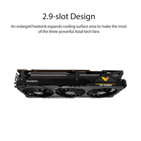 ASUS TUF Gaming AMD Radeon RX 6700 XT OC Edition Gphic Card (RDNA 2, PCIe 4.0, 12GB GDDR6, HDMI 2.1, DisplayPort 1.4a, Dual kogellagers, aluminium bescherming met versterkte...