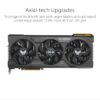 ASUS TUF Gaming AMD Radeon RX 7900 XTX OC Edition 24GB GDDR6 Gaming grafische kaart (PCIe 4.0, 24GB GDDR6 geheugen, 1x HDMI 2.1, 3x DisplayPort 2.1, GPU Tweak III,...