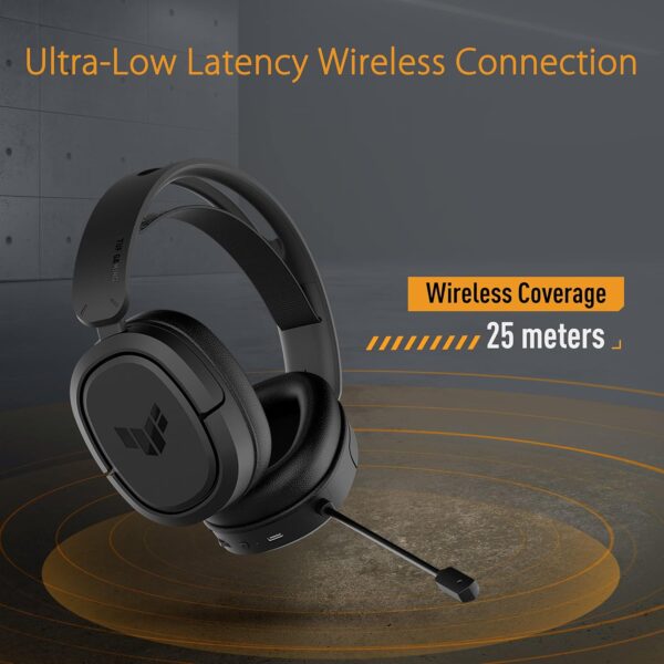 ASUS TUF Gaming H3 Gun Metal Gaming Headset with virtual 7.1 Surround, Tough stainless-steel headband and fast cooling ear cushions for PC, PS4, Xbox One and Nintendo Switch