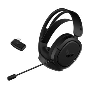 ASUS TUF Gaming H3 Gun Metal Gaming Headset with virtual 7.1 Surround, Tough stainless-steel headband and fast cooling ear cushions for PC, PS4, Xbox One and Nintendo Switch
